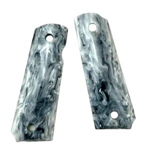 Marble Style Pistol Grip Set for GE 1911 GBB Gel Blasters White/Black/Aqua