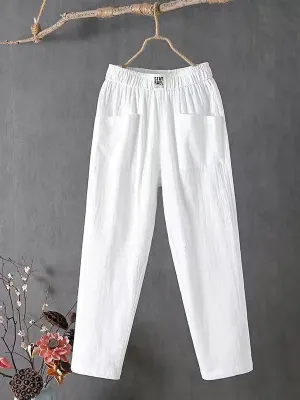 Marcella - Linen Trousers