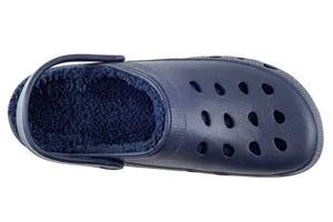 Mens Injected EVA Clogs with Faux Berber Lining