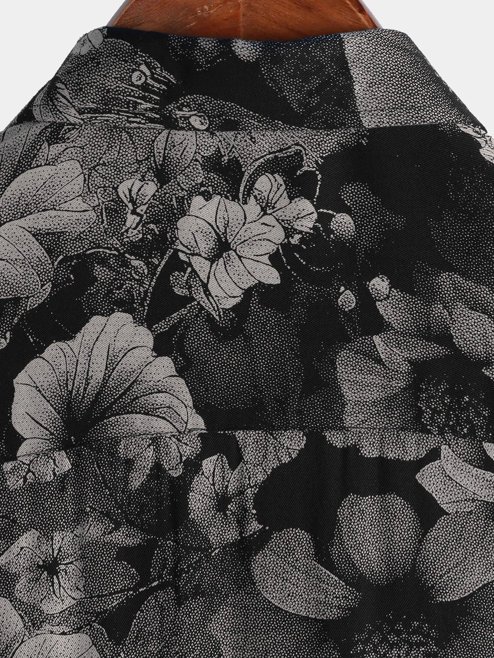 Men's Vintage Floral Summer Holiday Hawaiian Breathable Button Up Short Sleeve Shirt