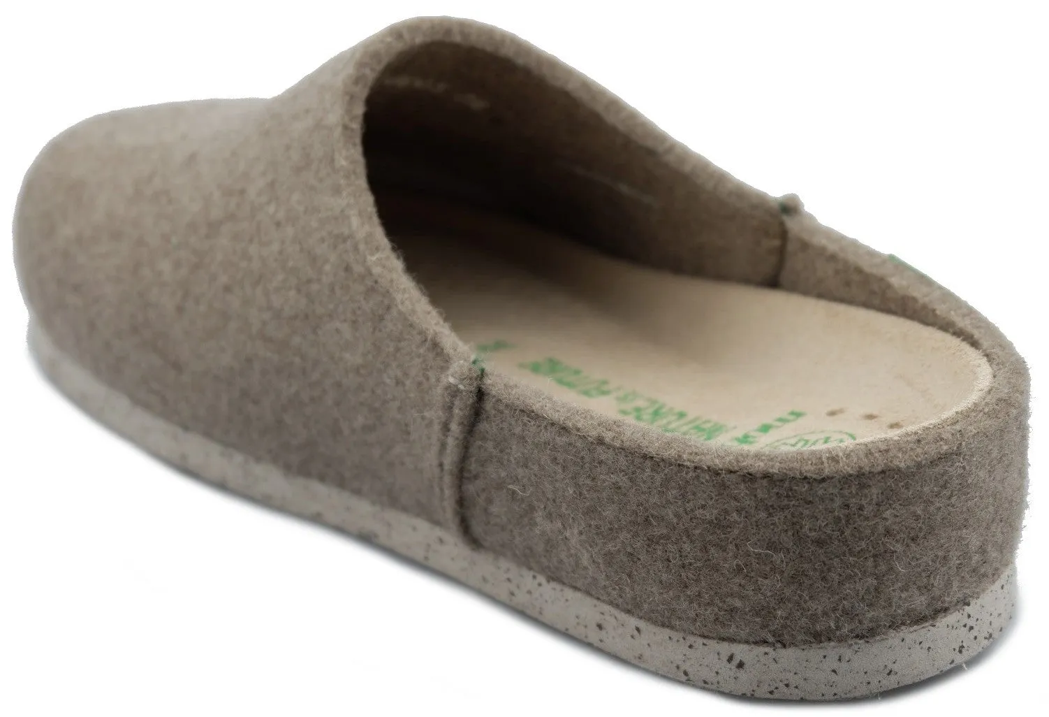 Mephisto PADDI sandal/clog for men - warm grey - felt