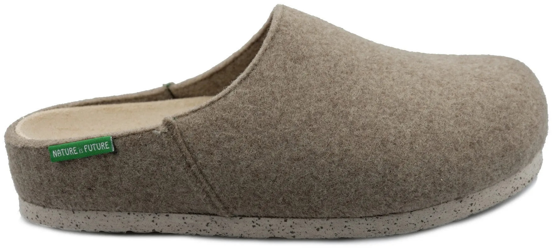 Mephisto PADDI sandal/clog for men - warm grey - felt