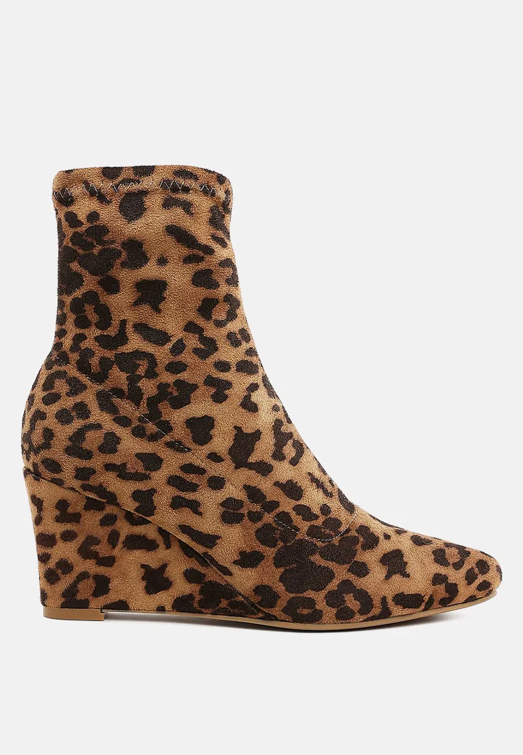 Microfiber Wedge Sock Boots By RAG