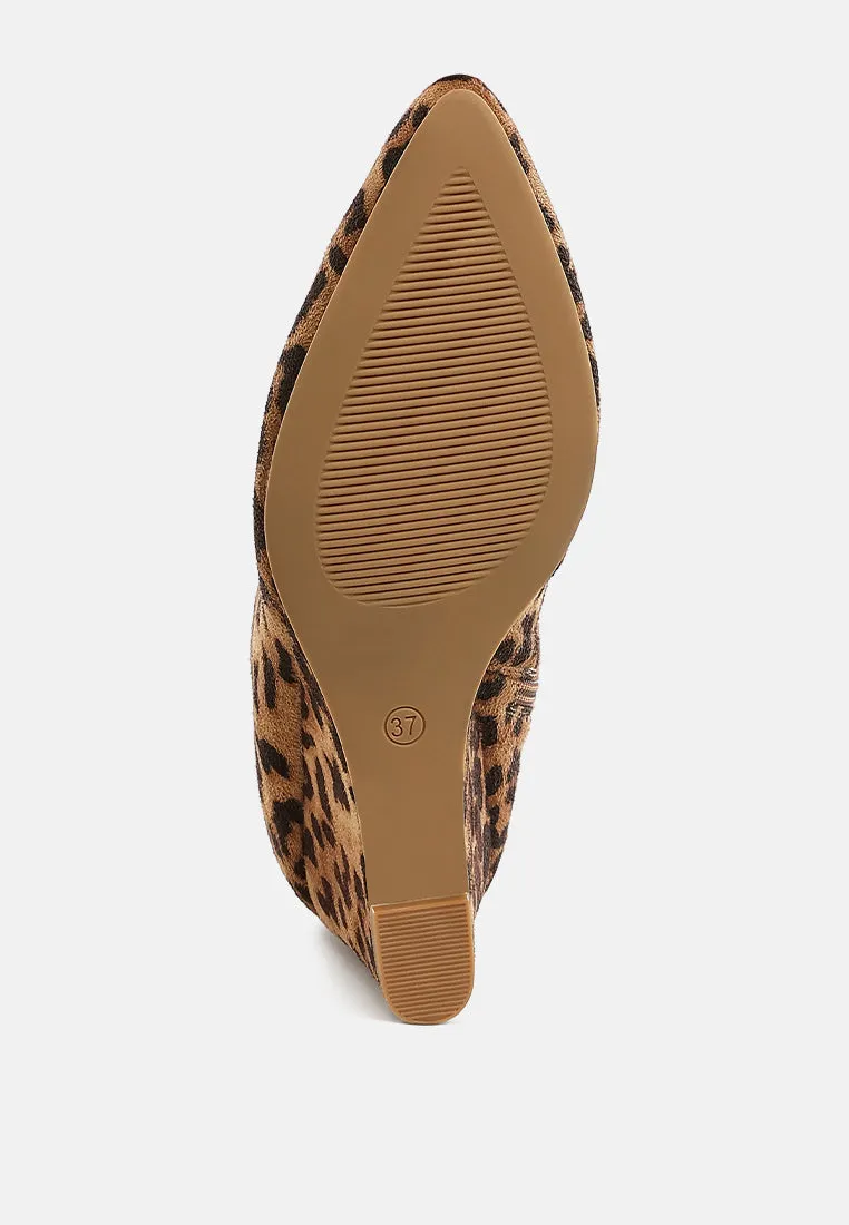 Microfiber Wedge Sock Boots By RAG