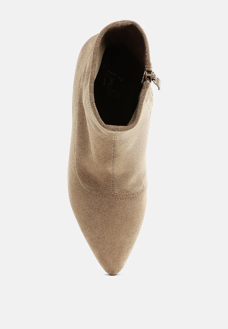 Microfiber Wedge Sock Boots By RAG