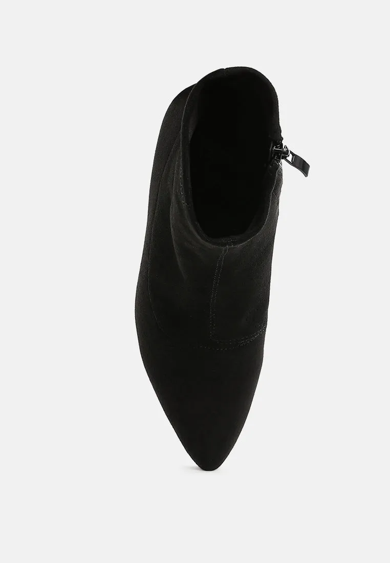 Microfiber Wedge Sock Boots By RAG