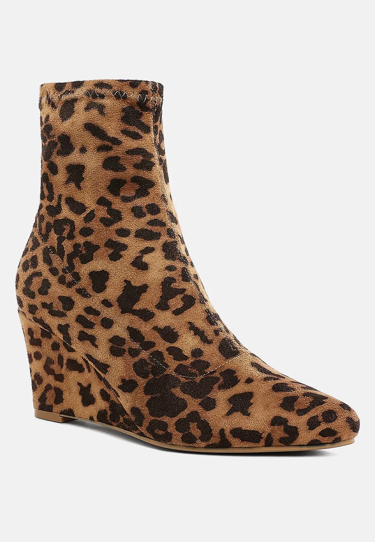 Microfiber Wedge Sock Boots By RAG