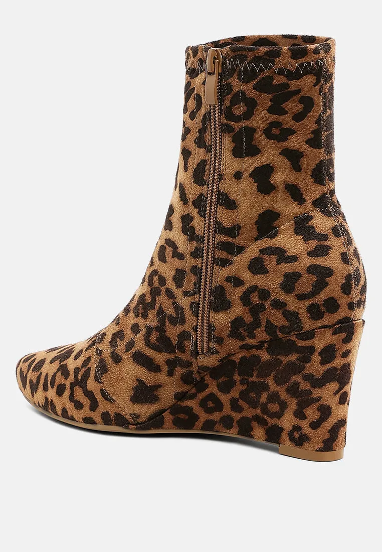 Microfiber Wedge Sock Boots By RAG