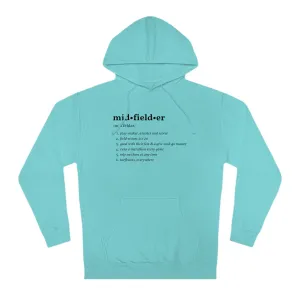 Midfielder Definition Adult Hooded Sweatshirt