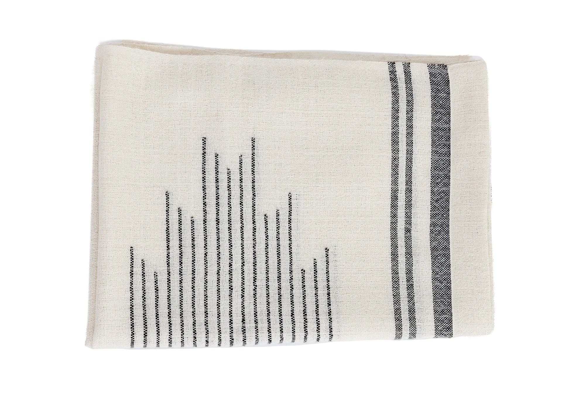 Miska Collection - Handloomed Alpaca - Ink & Ivory Horizon - Wholesale