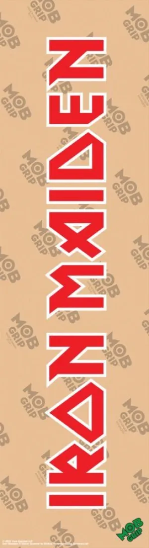 MOB Graphic Skateboard Grip Tape Iron Maiden