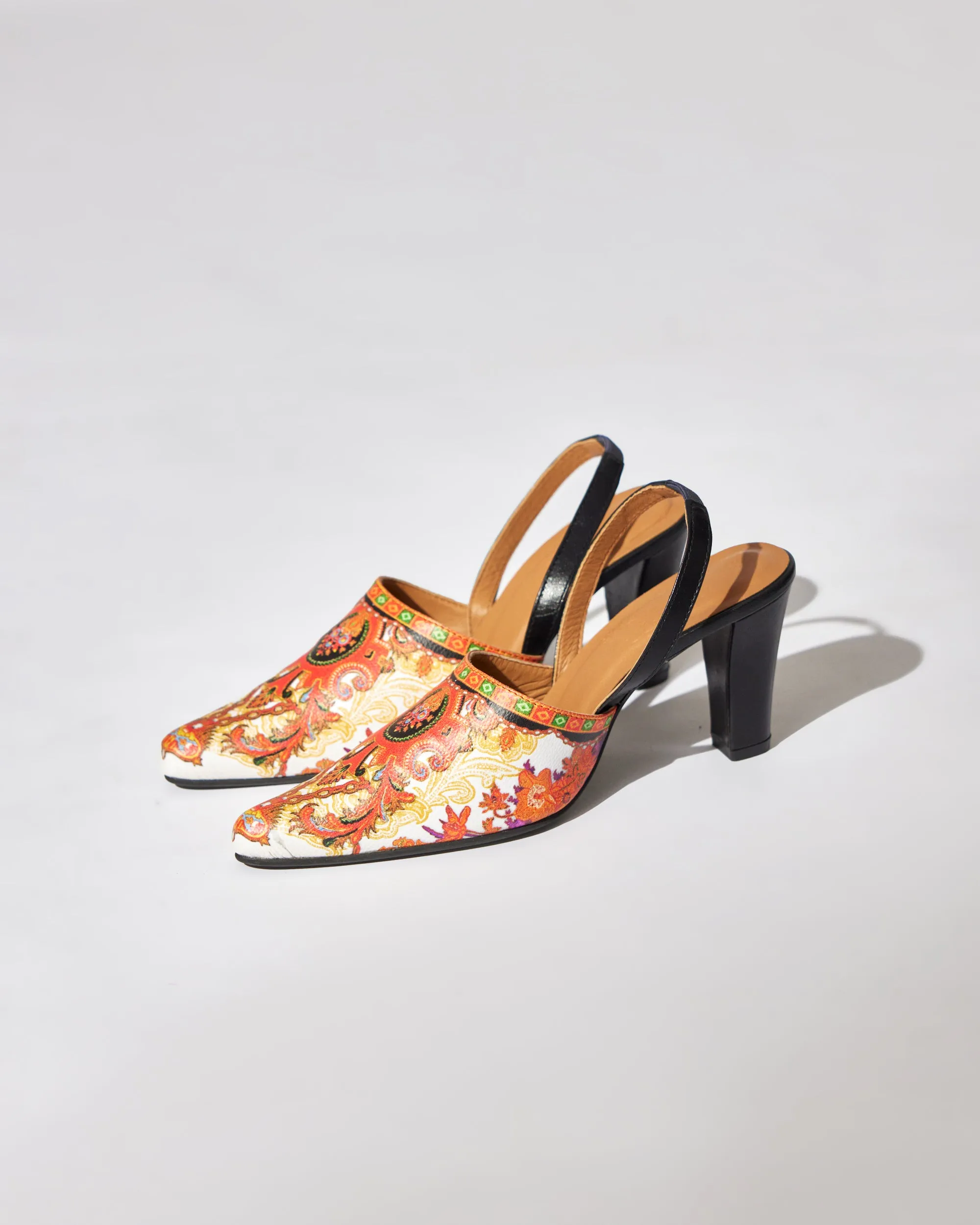 Mon Amour - Heels : Orange