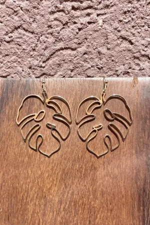 Monsterra Earrings
