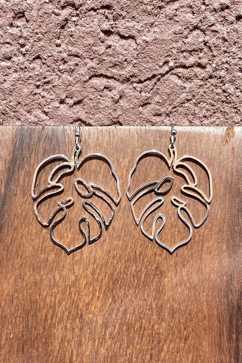 Monsterra Earrings