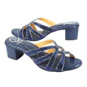Nahla Heels S245H - Navy Blue