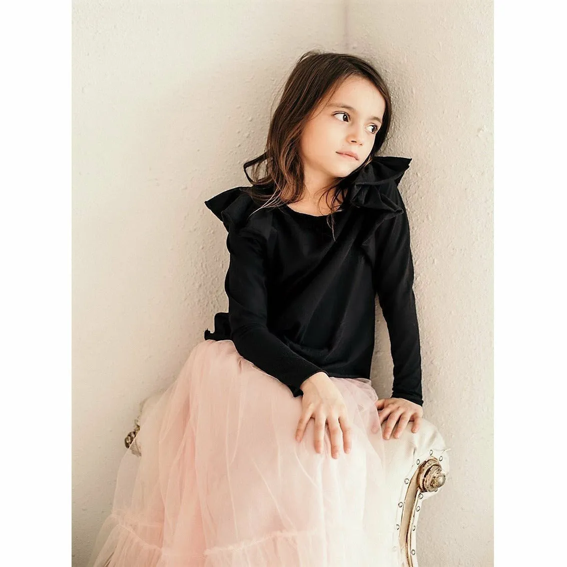 Natalia Ruffle Top