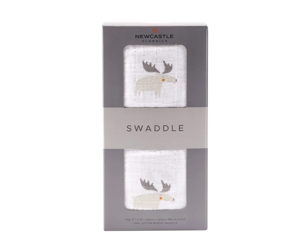 Newcastle Classics Swaddle Mr Moose