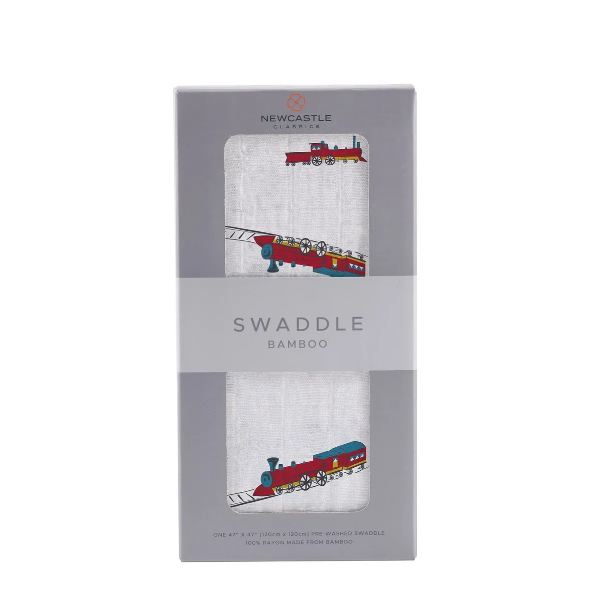 Newcastle Classics Swaddle Steam Trains