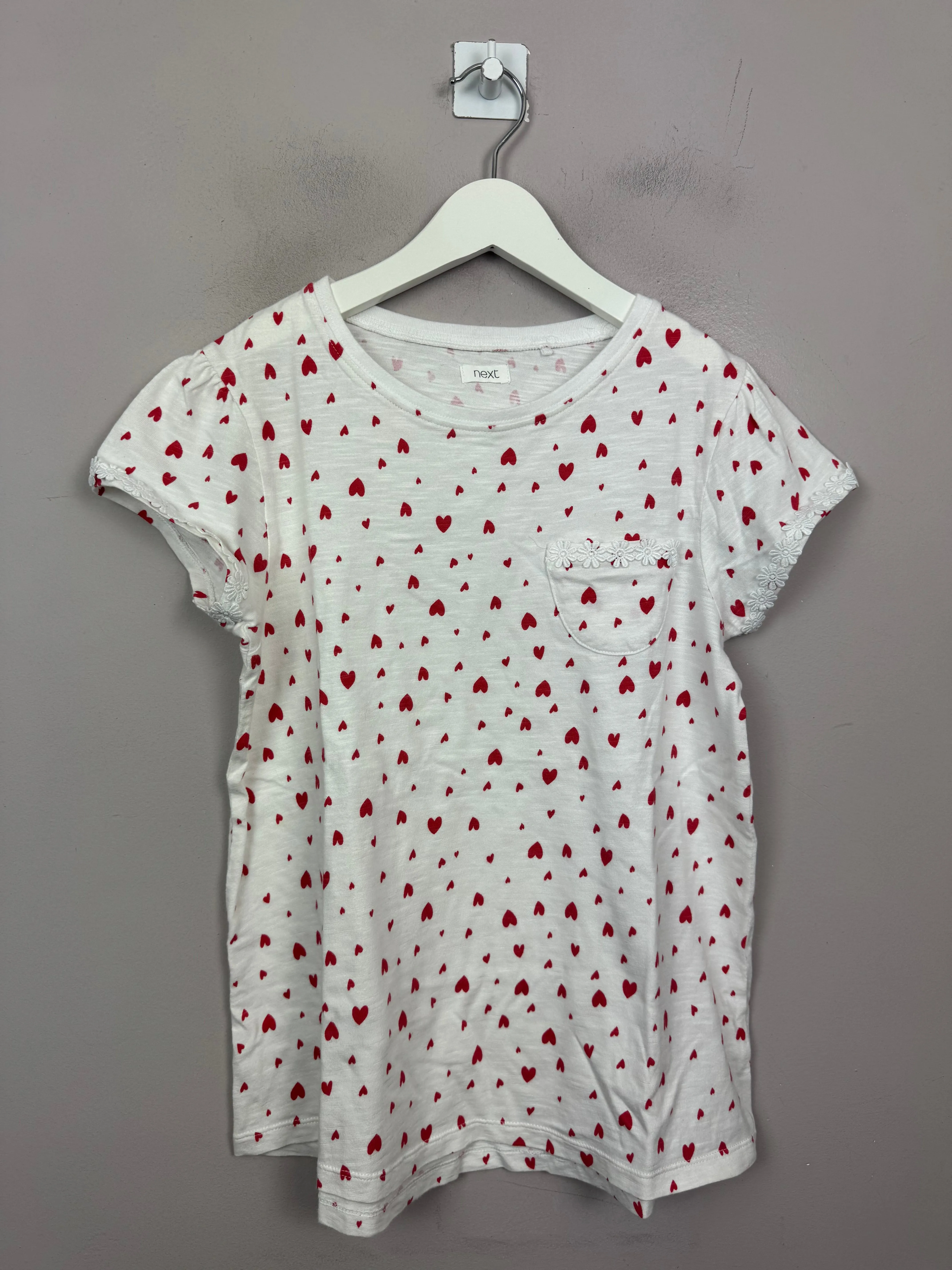 Next Love Heart T-shirt 12y