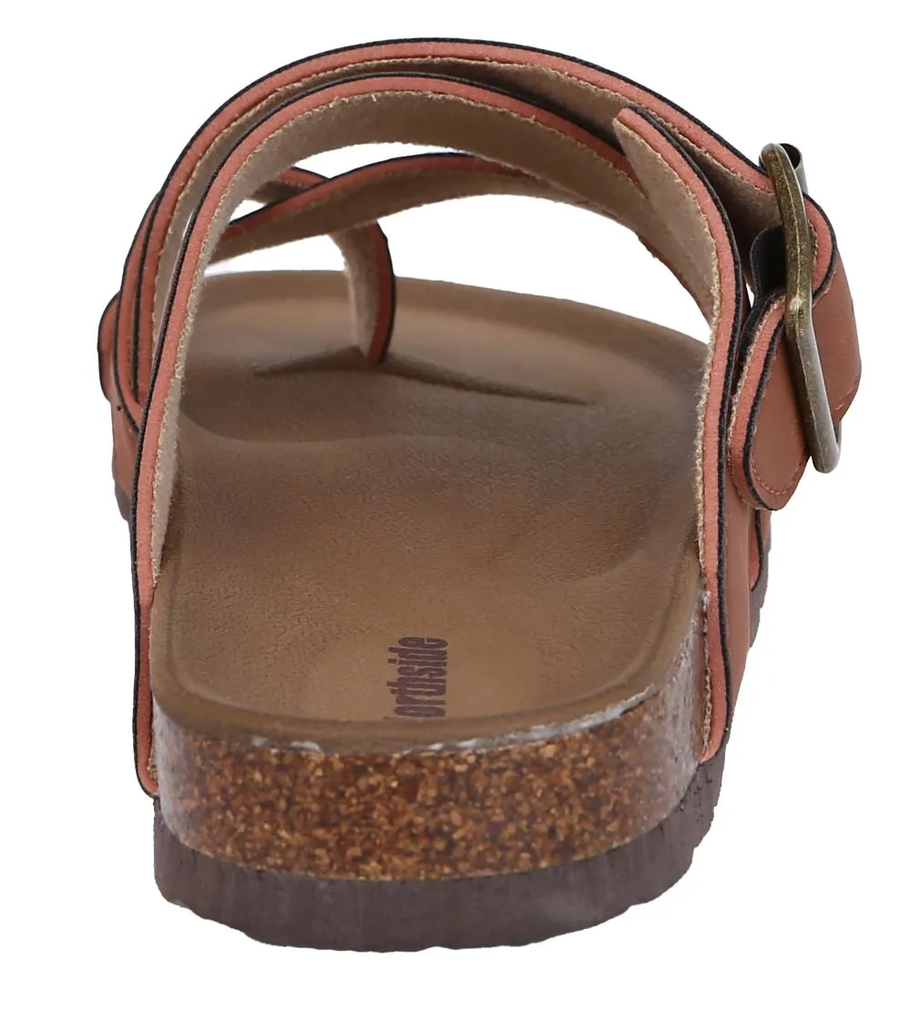 'Northside' Women's Paige Sandal - Rust