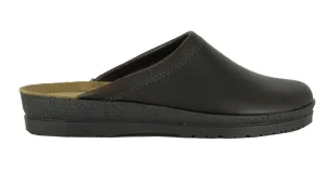 'Nuestadt' men's wide-fit (H) clog - Brown
