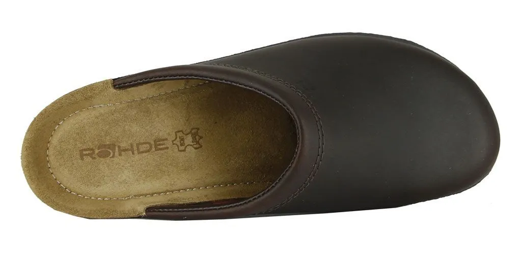 'Nuestadt' men's wide-fit (H) clog - Brown
