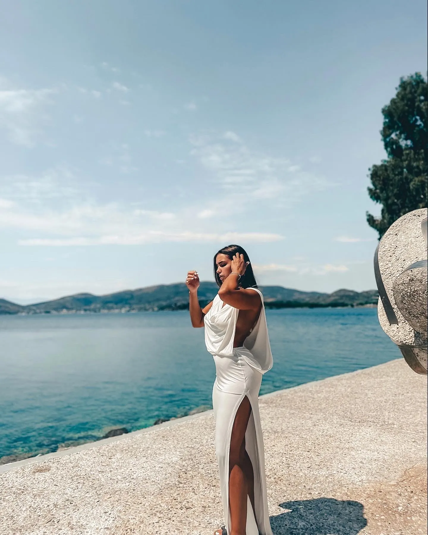 OPENSIDED DRESS
