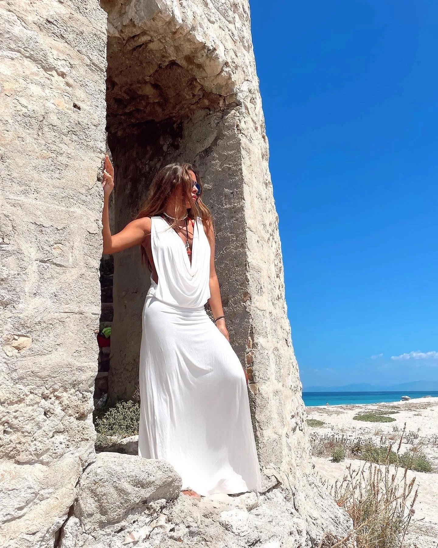 OPENSIDED DRESS