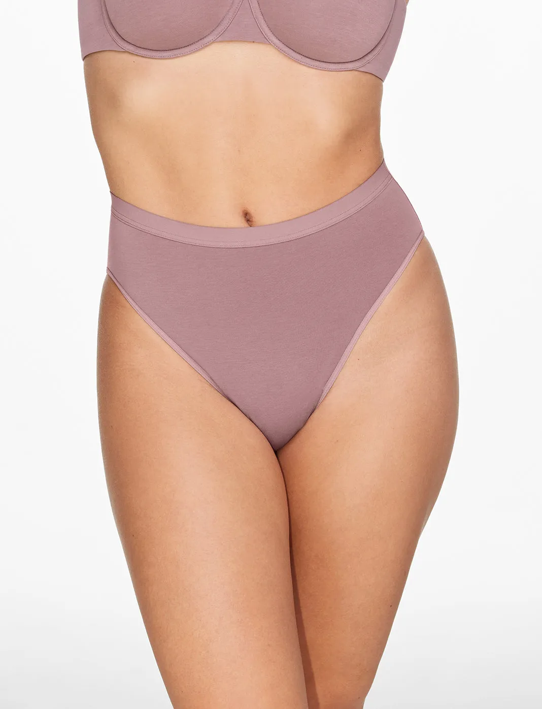 Organic Cloud Cotton High Leg Bikini 3 Pack Box