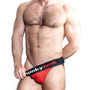 Oxjok Hunker - Comfy Pouch Slider Jockstrap - Red Hot