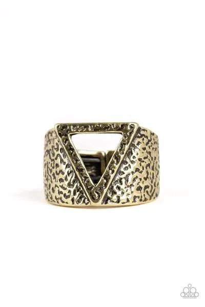 Paparazzi - Triathlon - Brass Ring