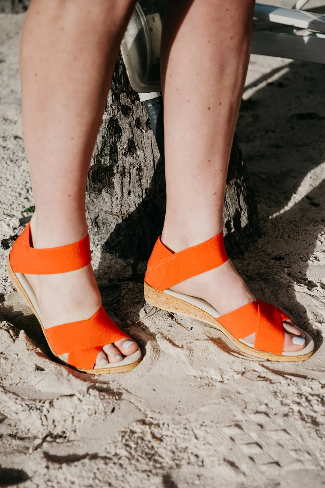 Peachtree Low Wedge Sandal