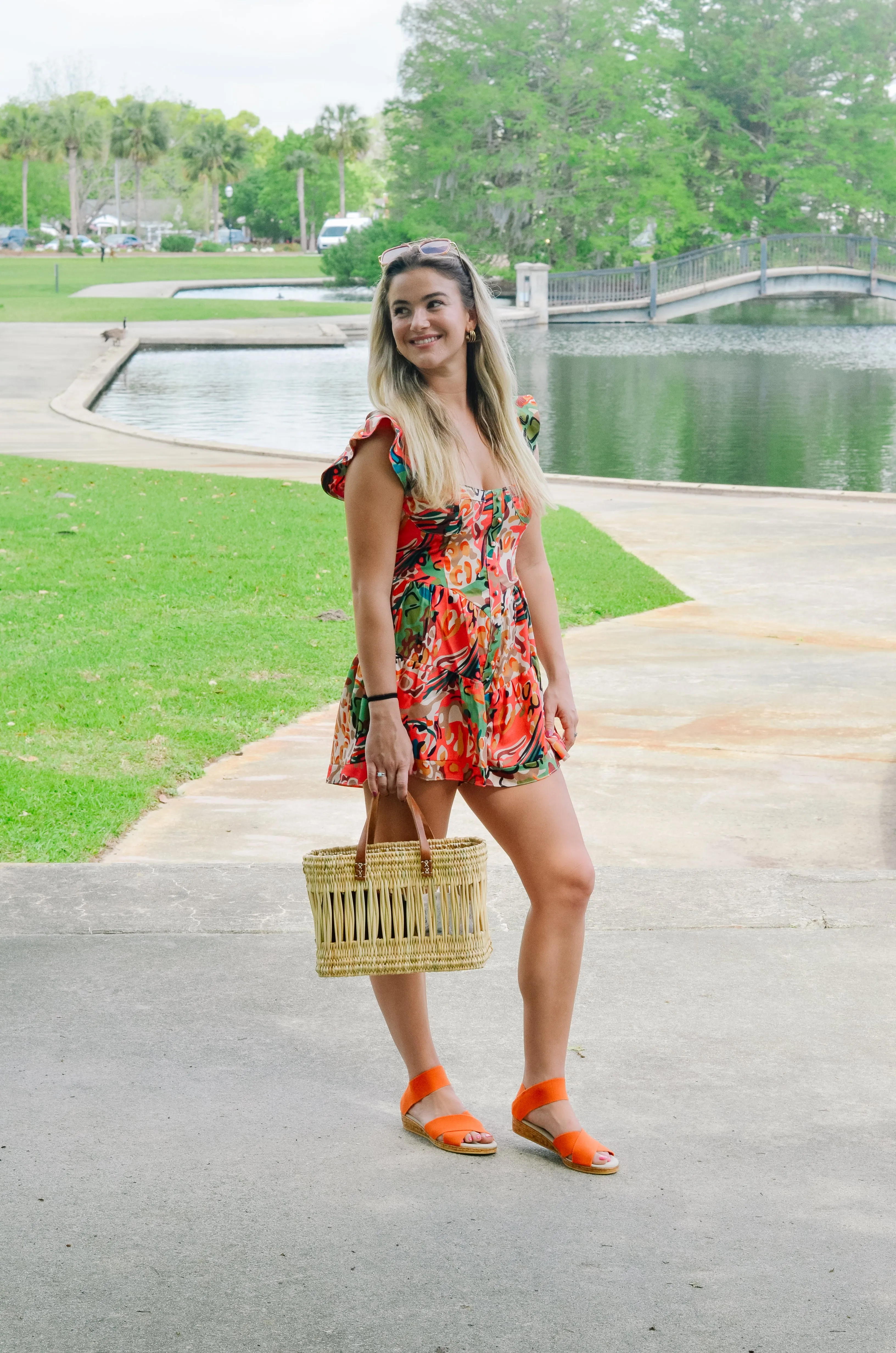 Peachtree Low Wedge Sandal