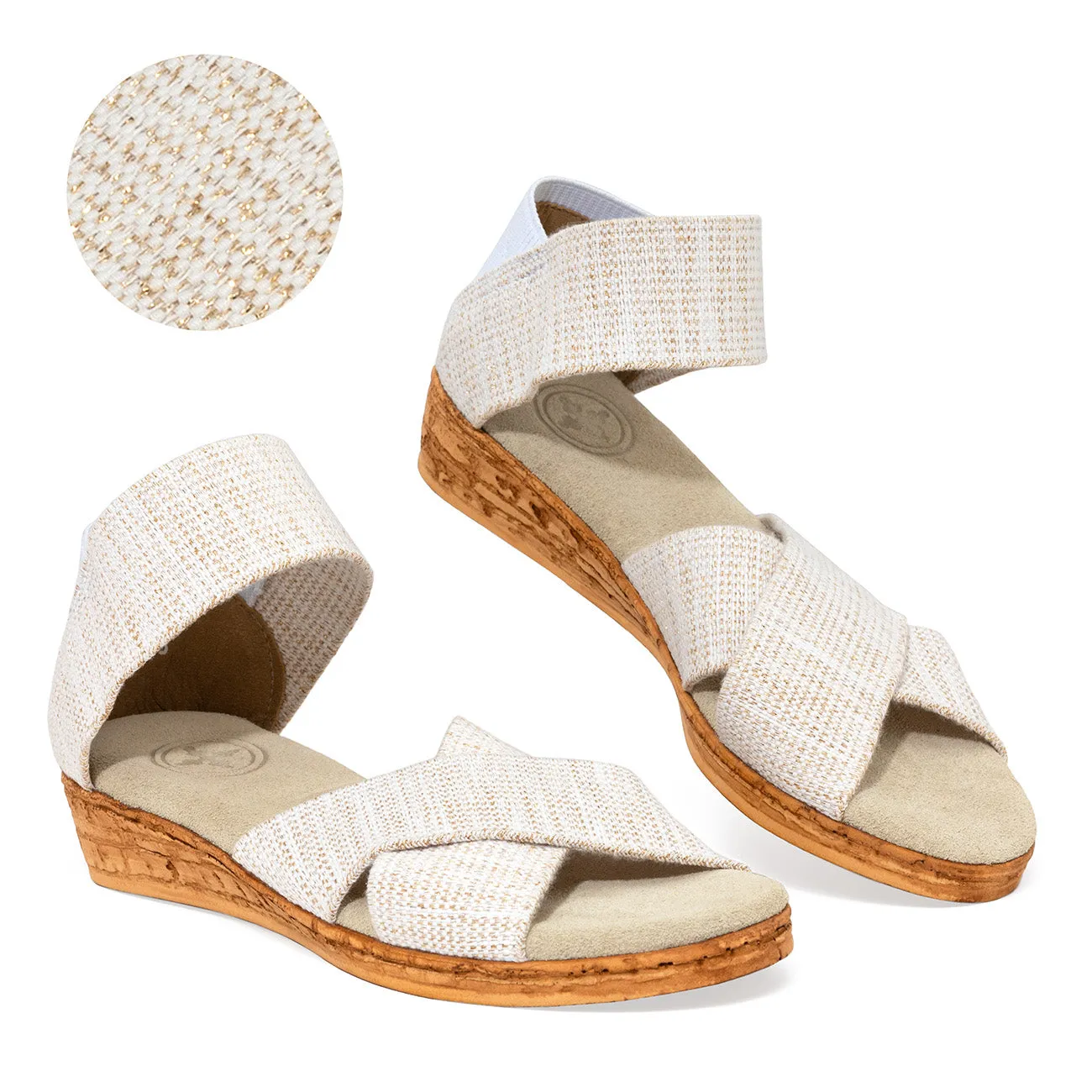 Peachtree Low Wedge Sandal