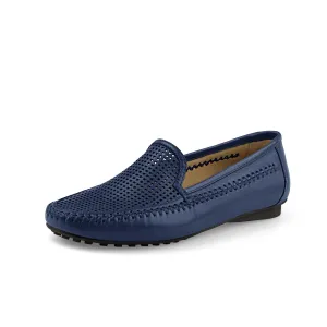 Perf Tulip - Butter Calf - Electric