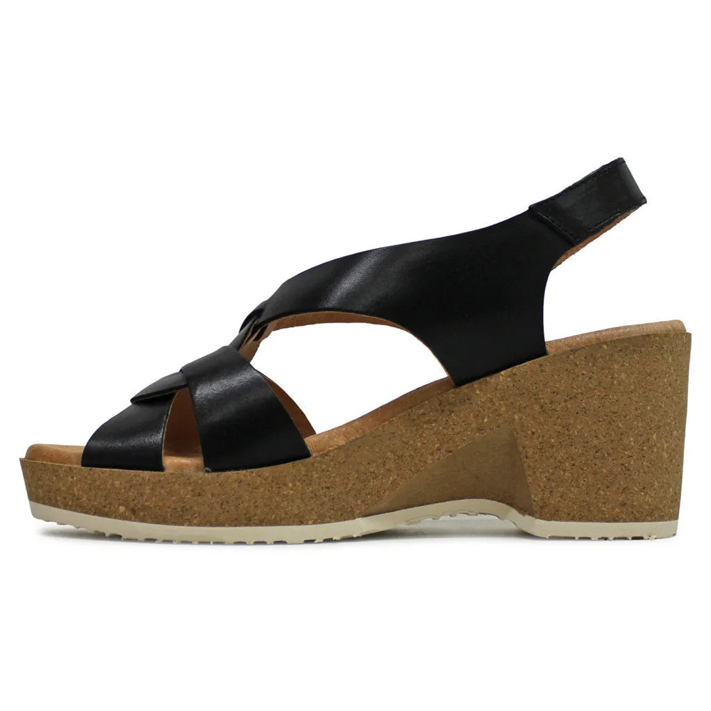 Pikolinos Arenales Leather Women's Wedge Heels Sandals