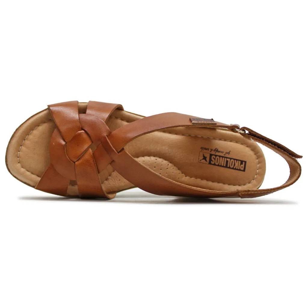 Pikolinos Arenales Leather Women's Wedge Heels Sandals