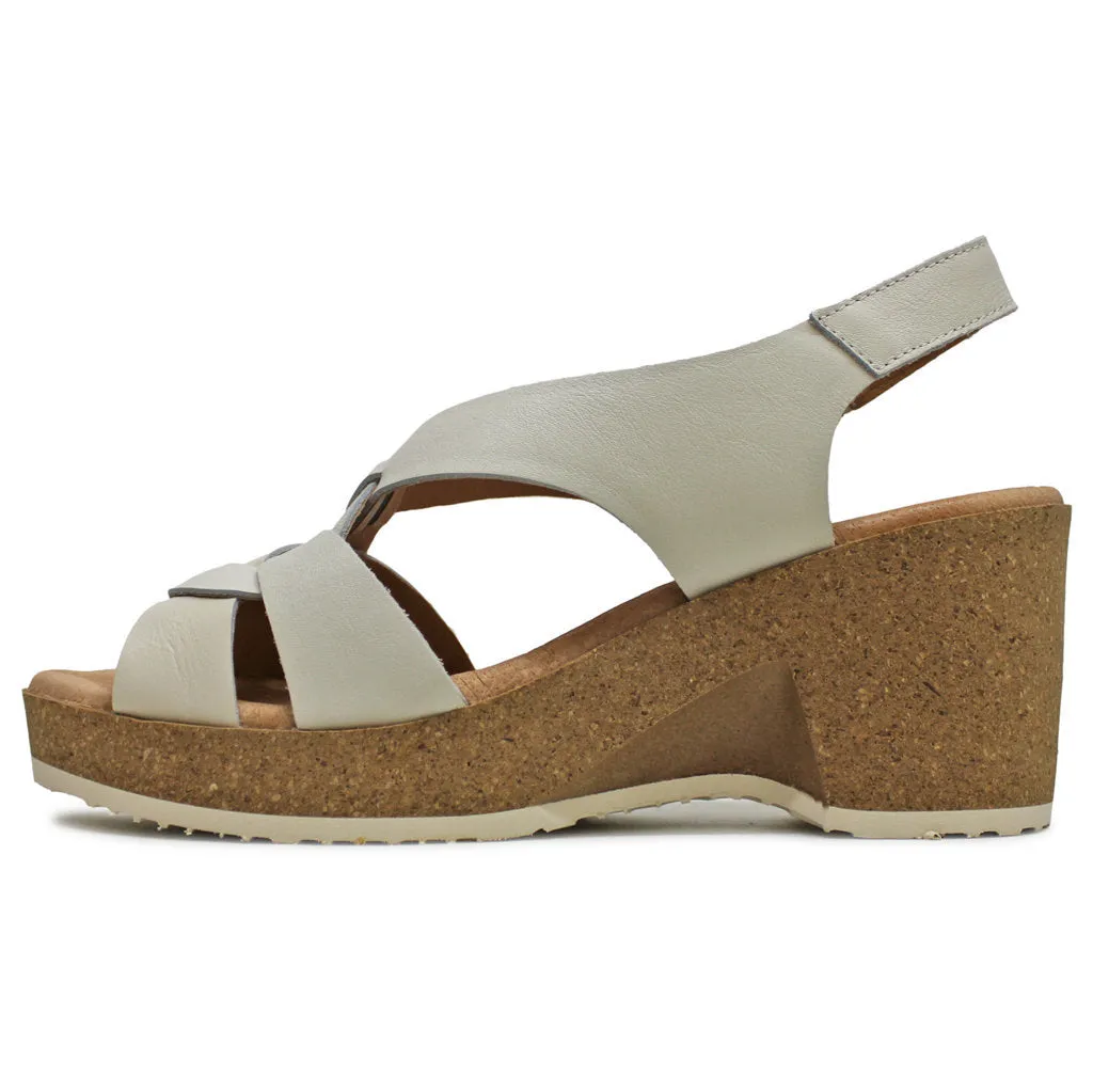 Pikolinos Arenales Leather Women's Wedge Heels Sandals