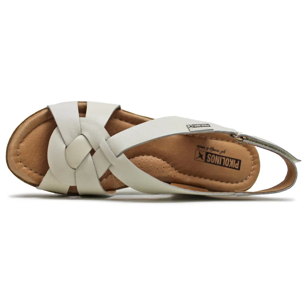 Pikolinos Arenales Leather Women's Wedge Heels Sandals