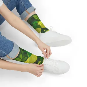 Potleaf Camouflage Crew Socks