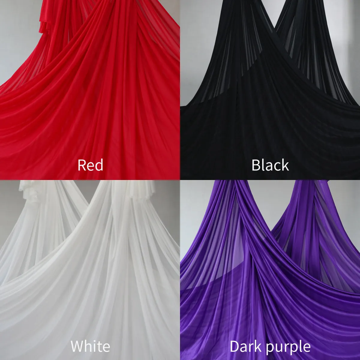 Premium Aerial Silks Yoga Hammock for Fitness – 12M Nylon Anti-Gravity Swing, High Load Bearing, Pilates & Bodybuilding Equipment for Home & Outdoor Use