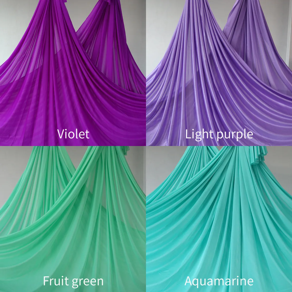 Premium Aerial Silks Yoga Hammock for Fitness – 12M Nylon Anti-Gravity Swing, High Load Bearing, Pilates & Bodybuilding Equipment for Home & Outdoor Use