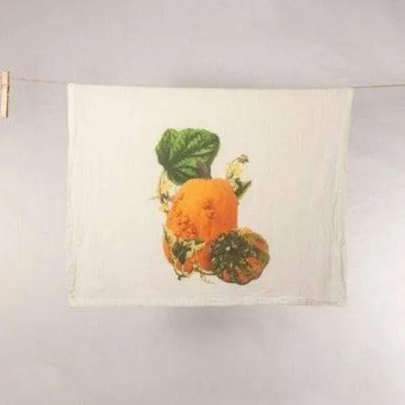 Pumpkin Flour Sack Towel