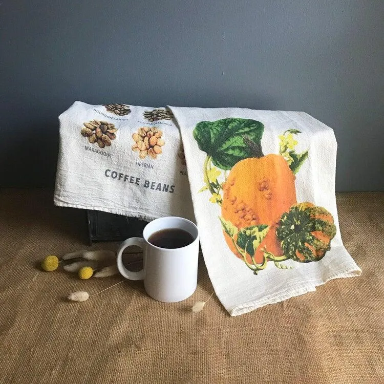 Pumpkin Flour Sack Towel