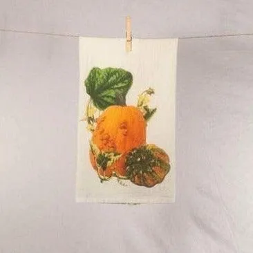 Pumpkin Flour Sack Towel