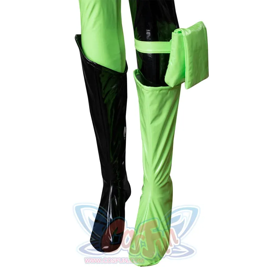 【READY TO SHIP】Kim Possible Shego Cosplay Costume C08760