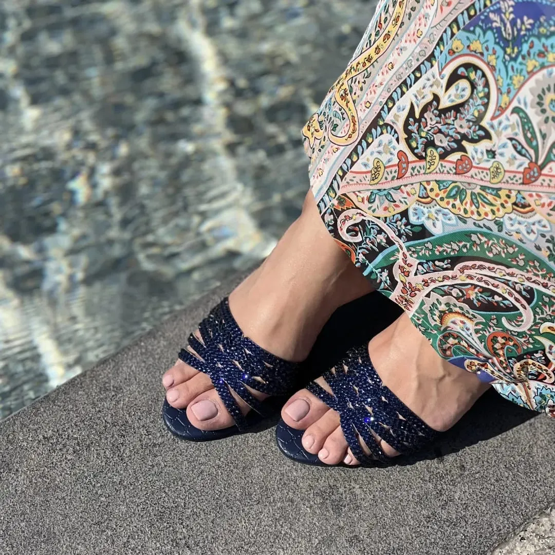 Safa Heels S231H - Navy Blue