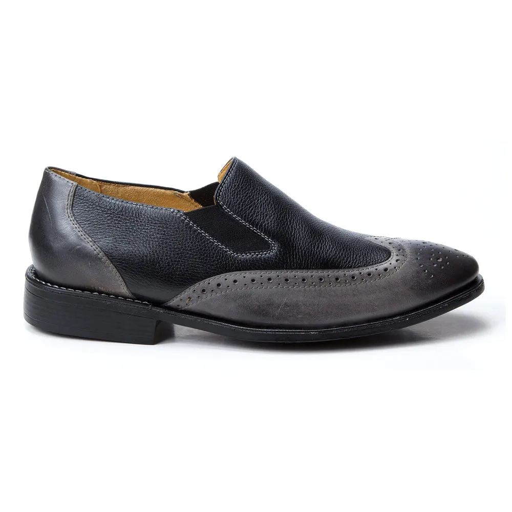 Sandro Moscoloni Alphonse Double Gore Wing tip Slip On