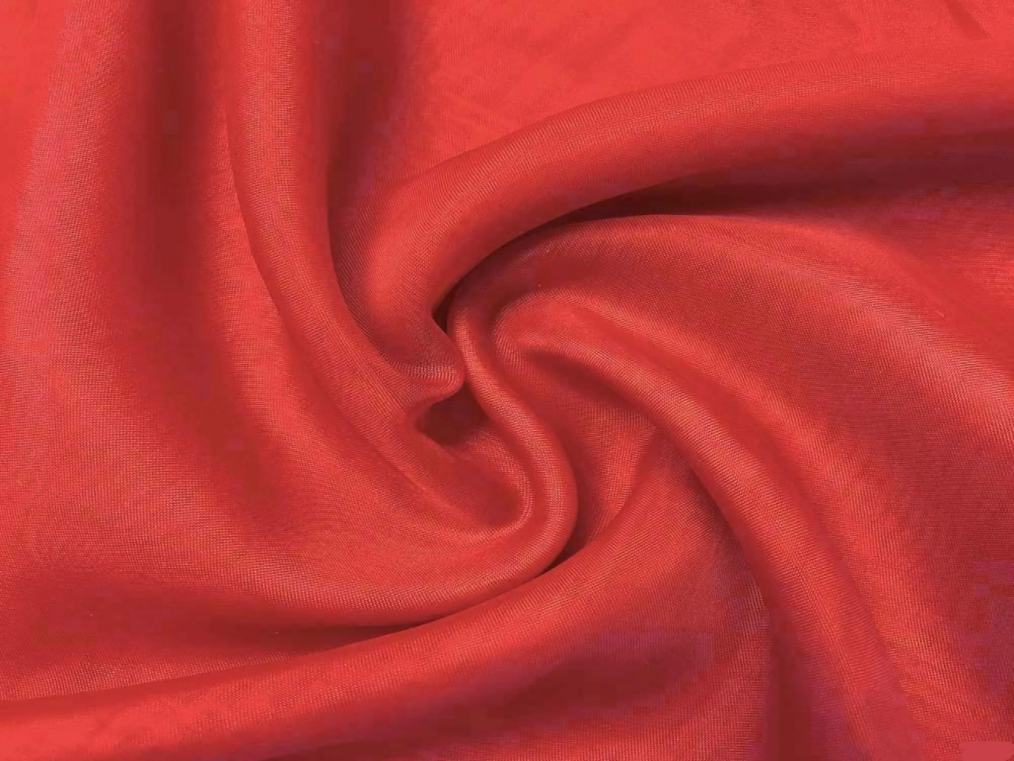 SHEER DRAPE - RED