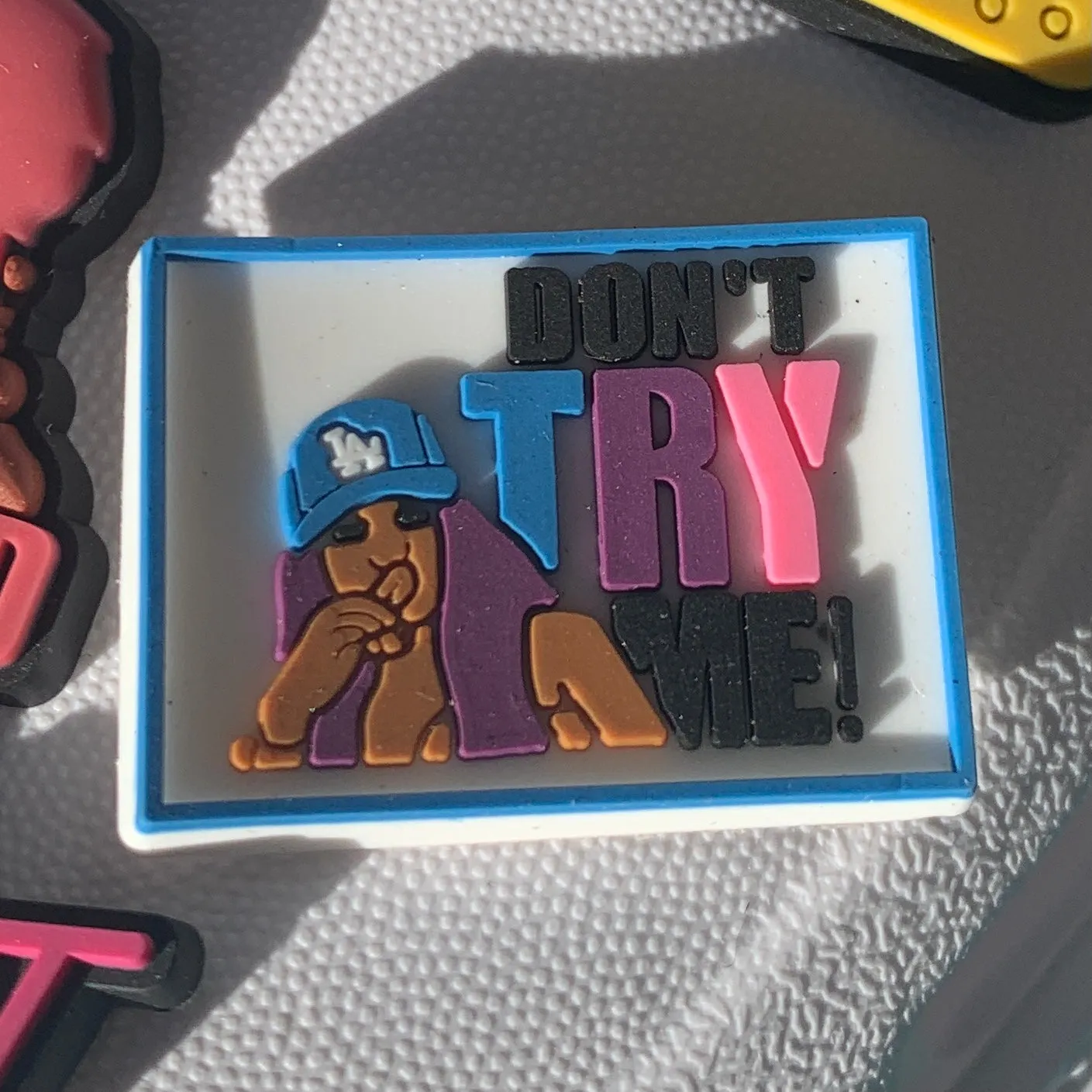 SHOE CHARMS - DON’T TRY ME